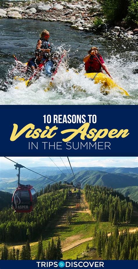 10 Reasons To Visit This Quaint Colorado Town In The Summer Colorado Vacation Aspen Trip