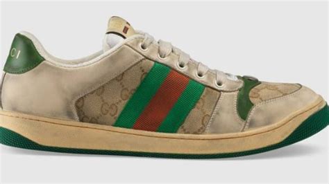Gucci Sneakers Italian Designer Is Selling Dirty Shoes Au