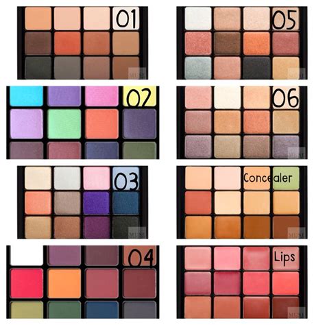 Viseart Eye Other Palettes Neutral Matte Pearl Bright