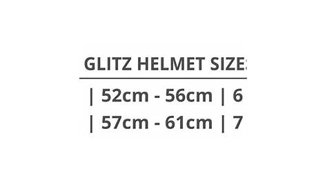 Ovation Helmet Size Chart