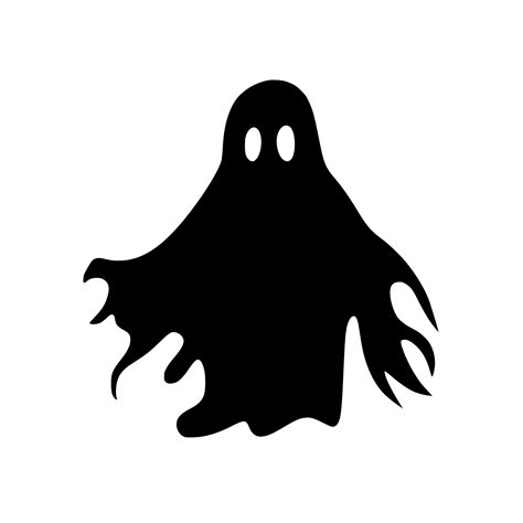Spooky Ghost Svg File For Cricut Silhouette Laser Machines