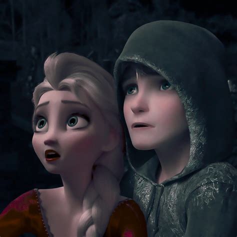 Jelsa Elsa And Jack Frost Frozen 2rotg Edit By Insanehoneybadger Tumblr Sailor Princess