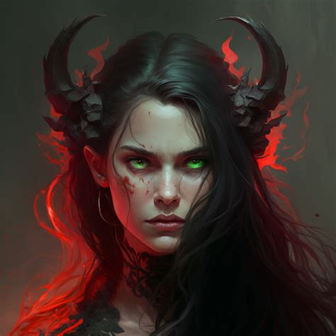 Midjourney On Twitter Demon Girl Assets Ethereum