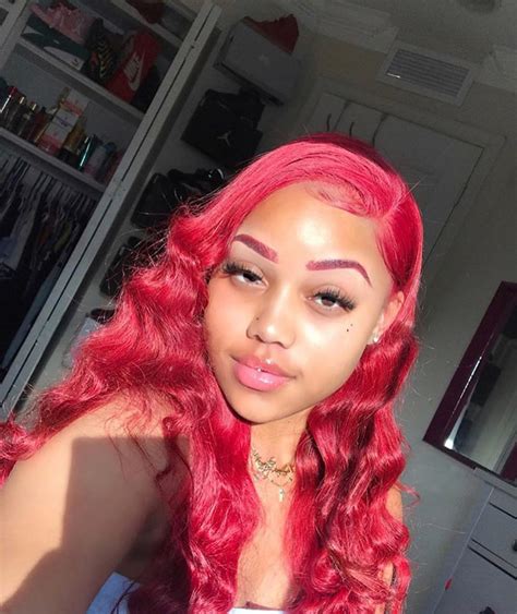 Spam Page 🤪💋💅🏽💇🏽‍♀️🛍 On Instagram “red Hairstyles 🍒💋🌹🍓🧨 Follow Lit