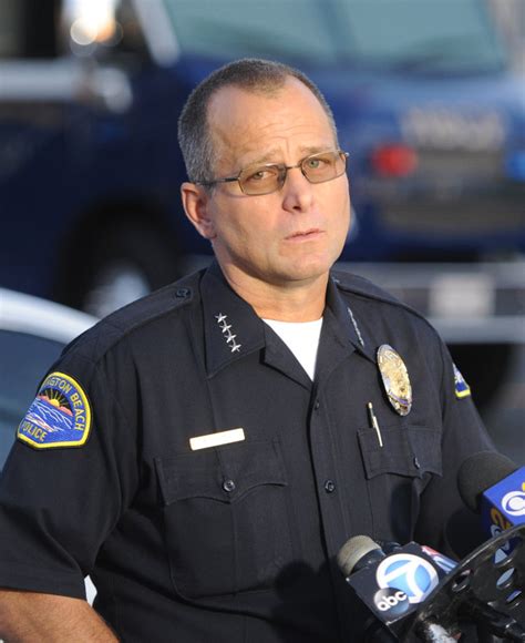 Huntington Beach Police Chief Robert Handys Contract Extended 5 Years