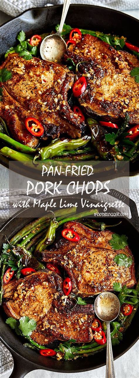I really like using these boneless baked thin pork chops for this recipe. Pan-Fried Pork Chops with Maple Lime Vinaigrette ...