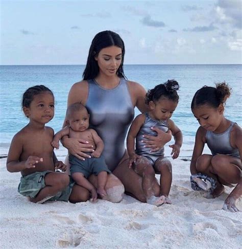 Most recently, kim kardashian was pregnant with psalm west, who was born just last month. Kim Kardashian Says 4 Kids Is All She 'Can Handle' Right ...