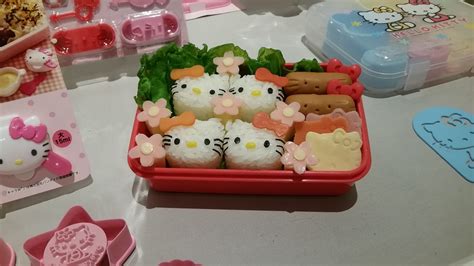 Just Some Of The Hello Kitty Bento From Supercute Opening At Emp In