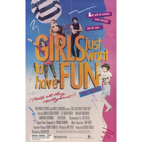 Girls Just Want To Have Fun 1985 11x17 Movie Poster