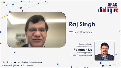 Dr Raj Singh Vc Jain University Urges Edtech Companies To Work