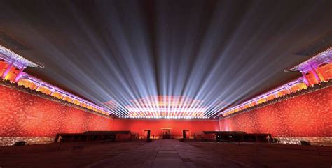 A Nightclub Style Light Show At The Forbidden City Pandaily
