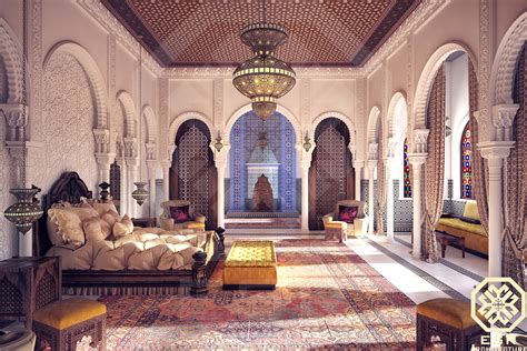 Moroccan Bedroom on Behance