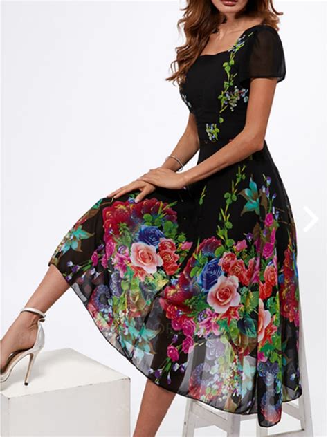 pattern floral embellishments print trendy dresses womens maxi dresses women s fashion dresses