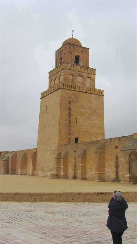 The Minaret Of The Kairouan Great Mosque Stands 32 Metres High And Were