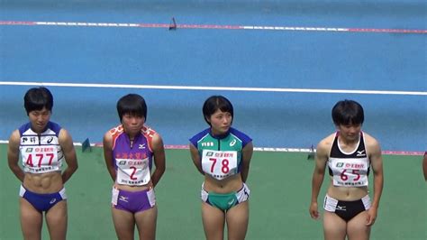 南関東高校総体陸上 女子400m 決勝表彰式 20160617 Youtube