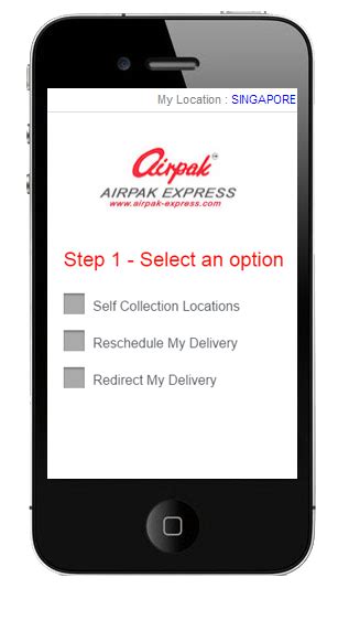 Instead of visiting a delivery location or calling a customer service center, you can check the status of your package online. Airpak Express