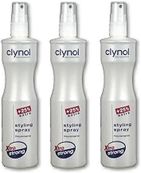 Clynol Frisurenspray Styling Spray Xtra Extra Strong Trio 3 X 250 Ml Uk Beauty