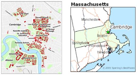 Harvard College Campus Map