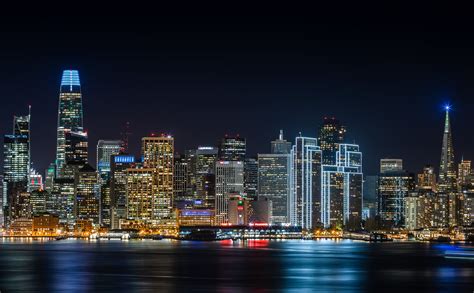 Time Lapse Photo Of City During Night · Free Stock Photo
