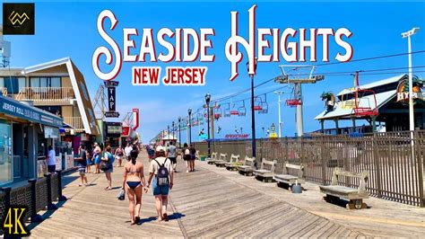 Seaside Heights New Jersey Boardwalk 2023 4k Youtube