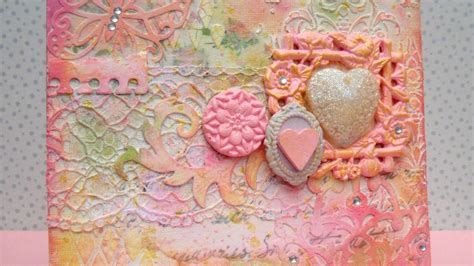 How To Decorative Mixed Media Canvas Easy To Make Diy Crafts