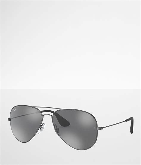 Ray Ban Aviator Sunglasses In Metallic Lyst