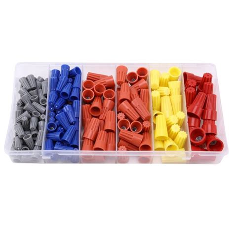 360pcs Electrical Wire Connectors Screw Terminals Easy Twist On