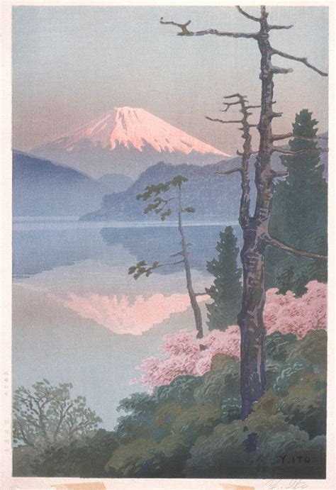 Mount Fuji From Taganoura Itō Yūhan Japan 1882 1951 Japan 1930s