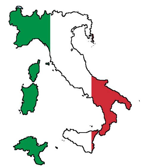 Click on the italy flag map to view it full screen. Flag Map Italy by JJohnson1701 on DeviantArt