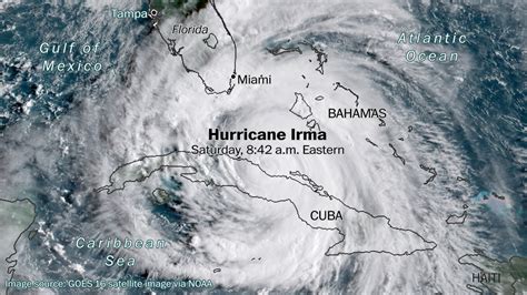 Hurricane Irma Path 2017 Live Updates For Puerto Rico Florida And