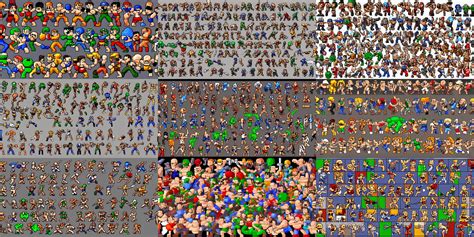 Game Asset Of Fighters Bits D Sprites Stable Diffusion Openart