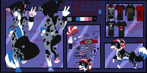 Fursona~ref Sheet ~ By Schwiftyburito On Deviantart