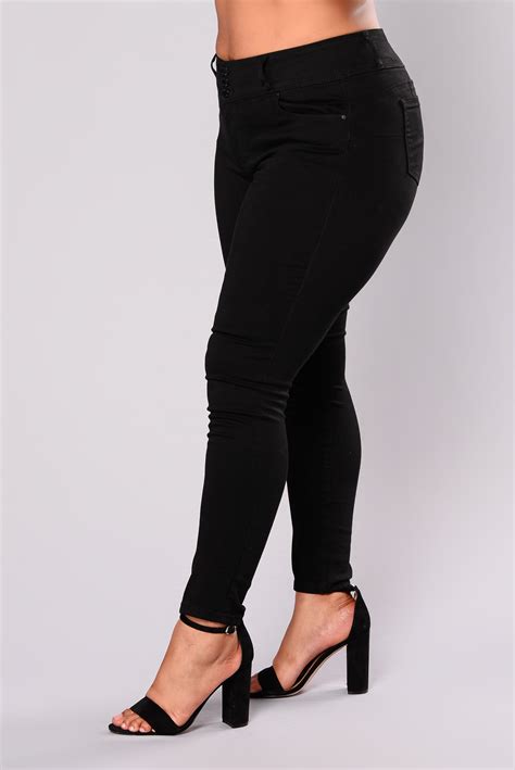 With Ease Booty Shaping Jeans Black