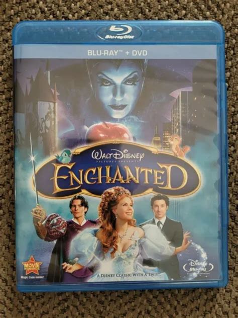 Walt Disney Pictures Presents Enchanted Blu Ray And Dvd 2 Disc 2007