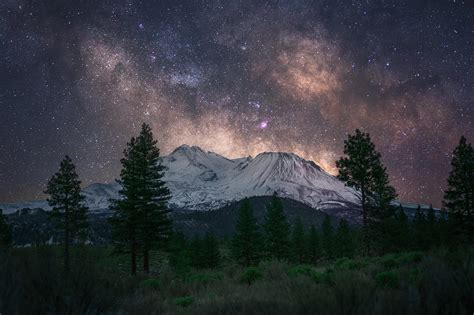 The Best Mountain Milky Way Shasta 2048x1362 Naturelandscape