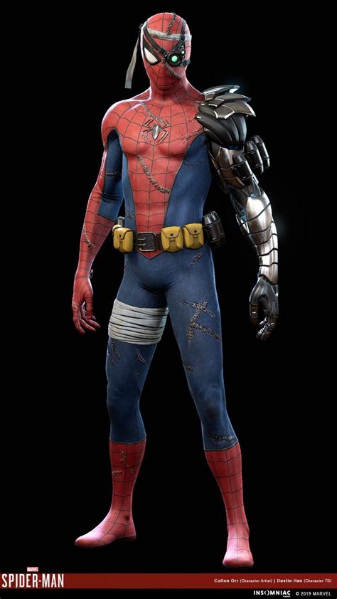 Artstation Marvels Spider Man Cyborg Suit Colton Orr Marvel