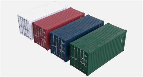 Cargo Container 3d Model