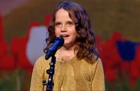 9 Year Old Girl Sings Opera On Hollands Got Talent