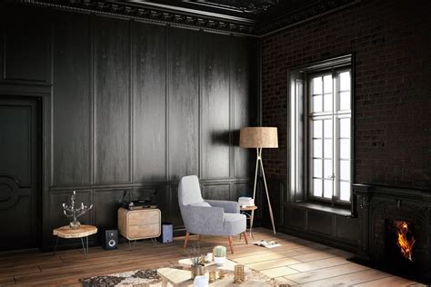 Dark Living Room Ideas Bios Pics