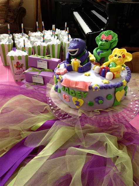 Barney And Friends Barney Birthday Party Barney Birthday Barney