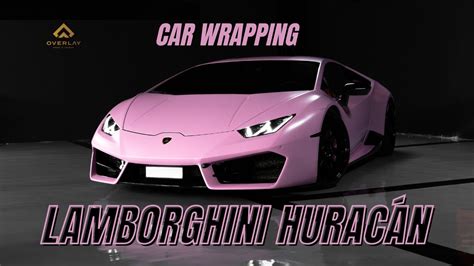 Lamborghini HuracÁn 🍭 Car Wrapping Satin Bubblegum Pink Youtube