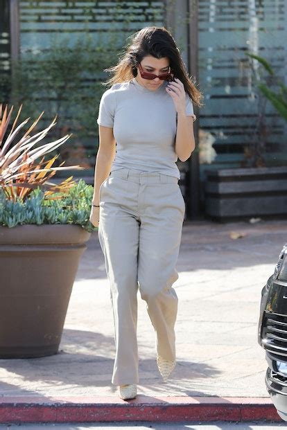 kourtney kardashian s gray pants are street style approved and surprisingly affordable