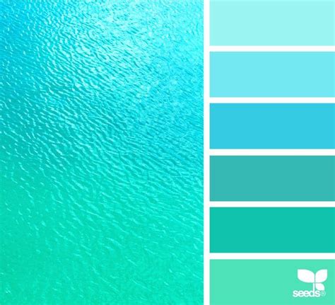 Color Sea Blue Colour Palette Summer Color Palette Bedroom Color