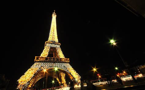 Paris At Night Wallpaper Wallpapersafari