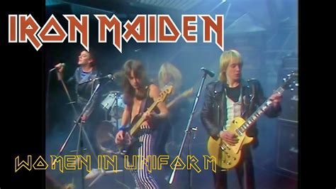 Iron Maiden Women In Uniform Live At Totp 1980 Remastered Hd