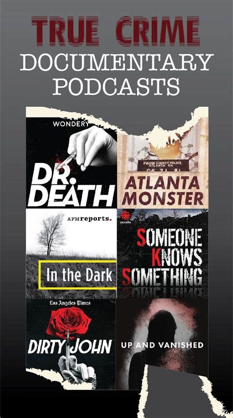 Many of those selections appear a sports documentary that's well worth your time. Best True Crime Podcasts of 2020 | True crime podcasts ...