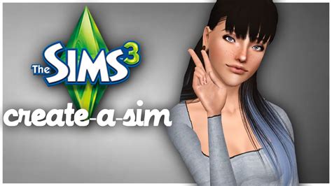 The Sims 3 Create A Sim New Sim Youtube