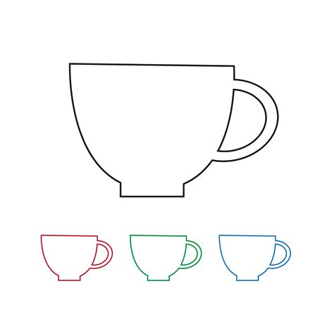 Cup Icon Symbol Sign 643150 Vector Art At Vecteezy