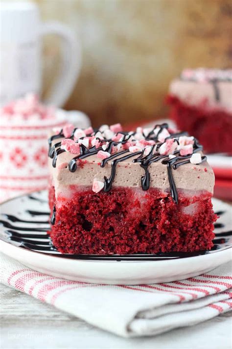Red Velvet Peppermint Cake Beyond Frosting