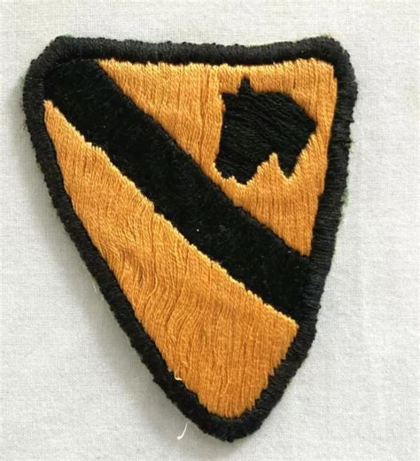 Vietnam War Us Army 1st Cavalry Shoulder Insignia Patch In Country Made